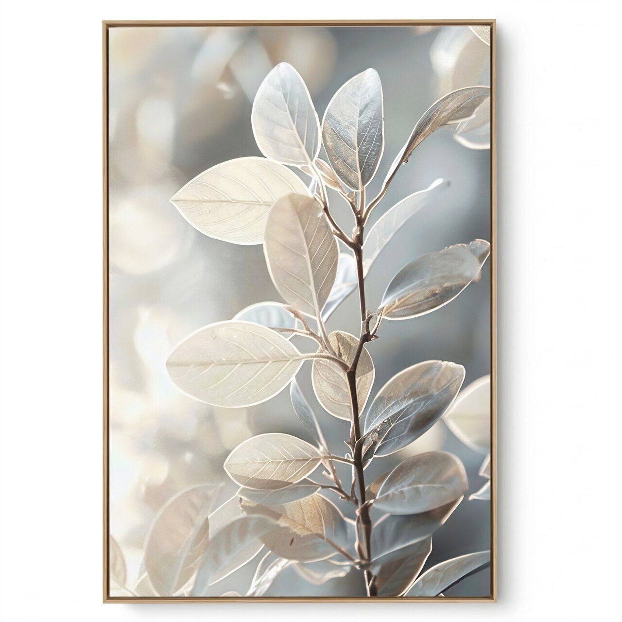 Quadro Decorativo Série Folha Close III