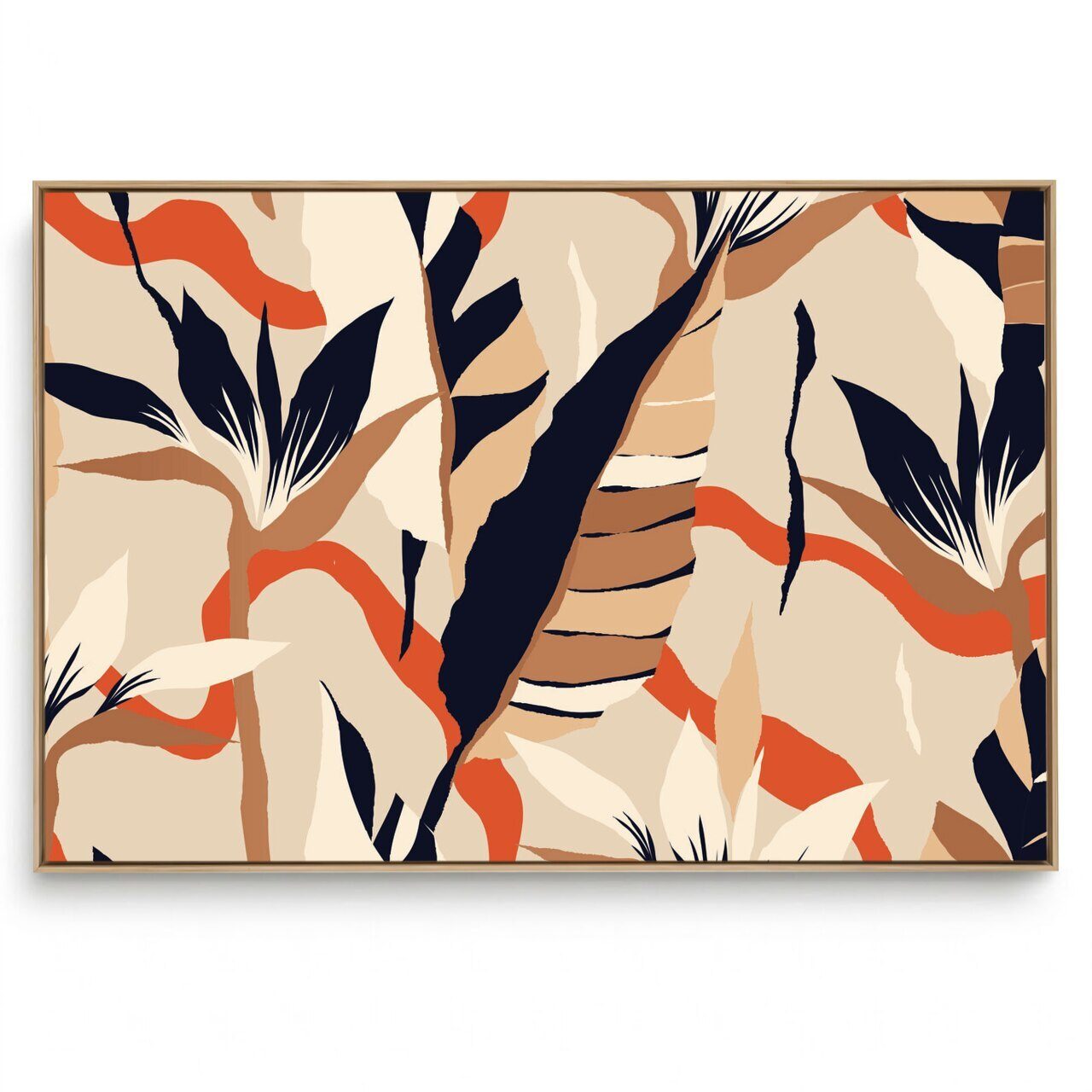Quadro Decorativo Strelitzia Único