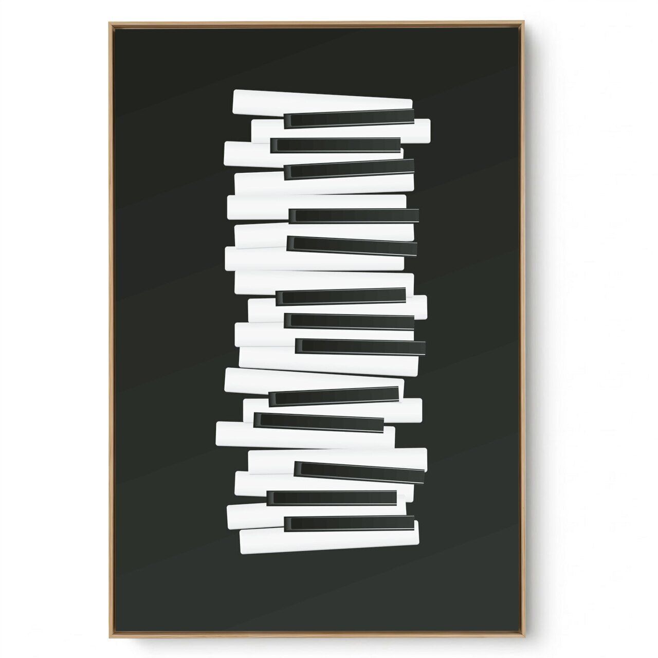 Quadro Decorativo Teclado 