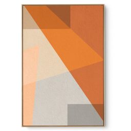 Quadro Decorativo Tom Laranja II
