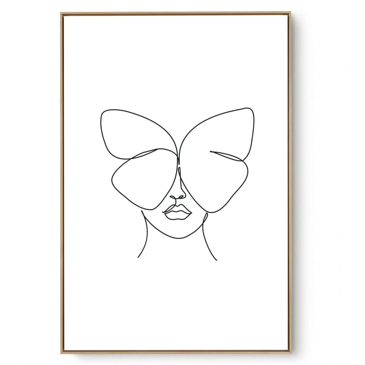 Quadro Decorativo Traço Mulher