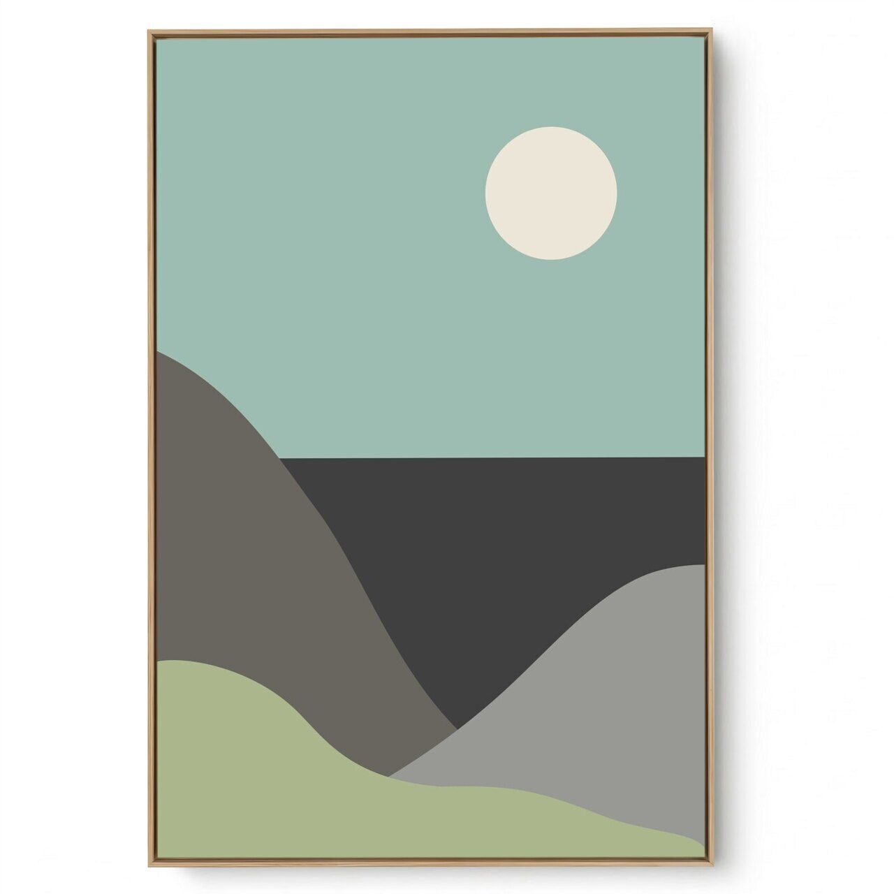 Quadro Decorativo Tons Green II