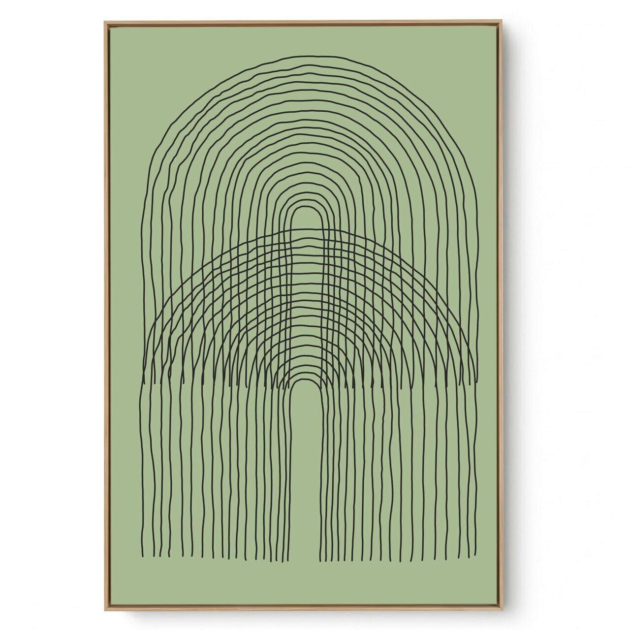 Quadro Decorativo Tons Green IV