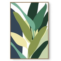 Quadro Decorativo Tons De Verde I