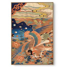 Quadro Decorativo Tapeçaria Japonesa I
