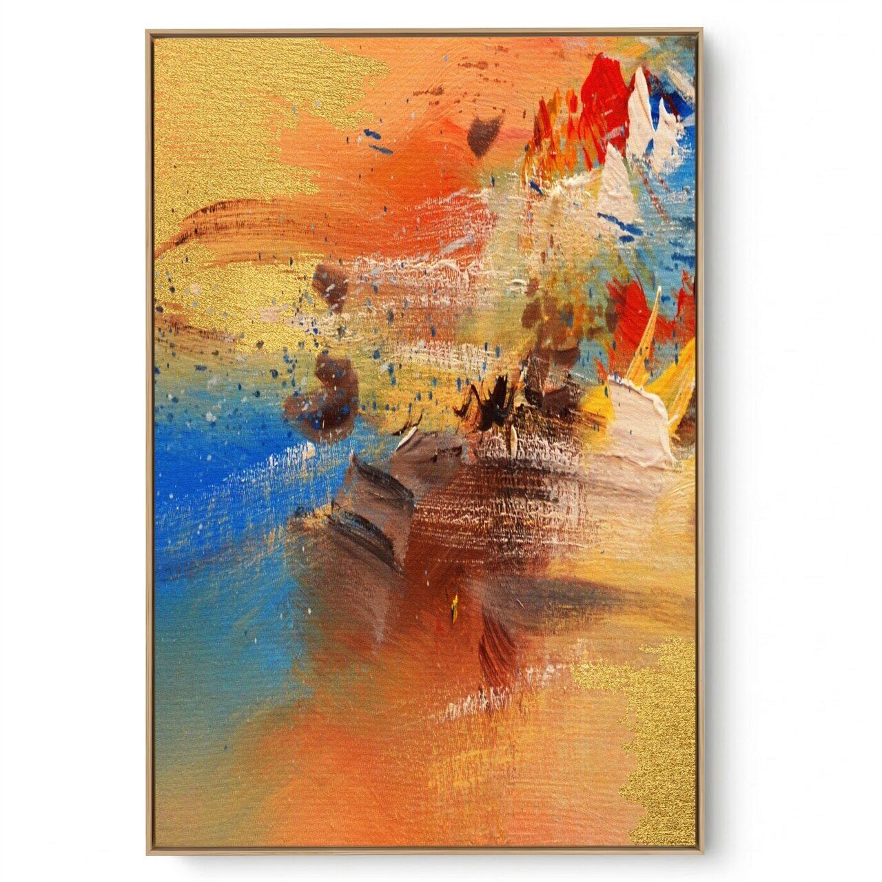 Quadro Decorativo Turquesa Vivo I