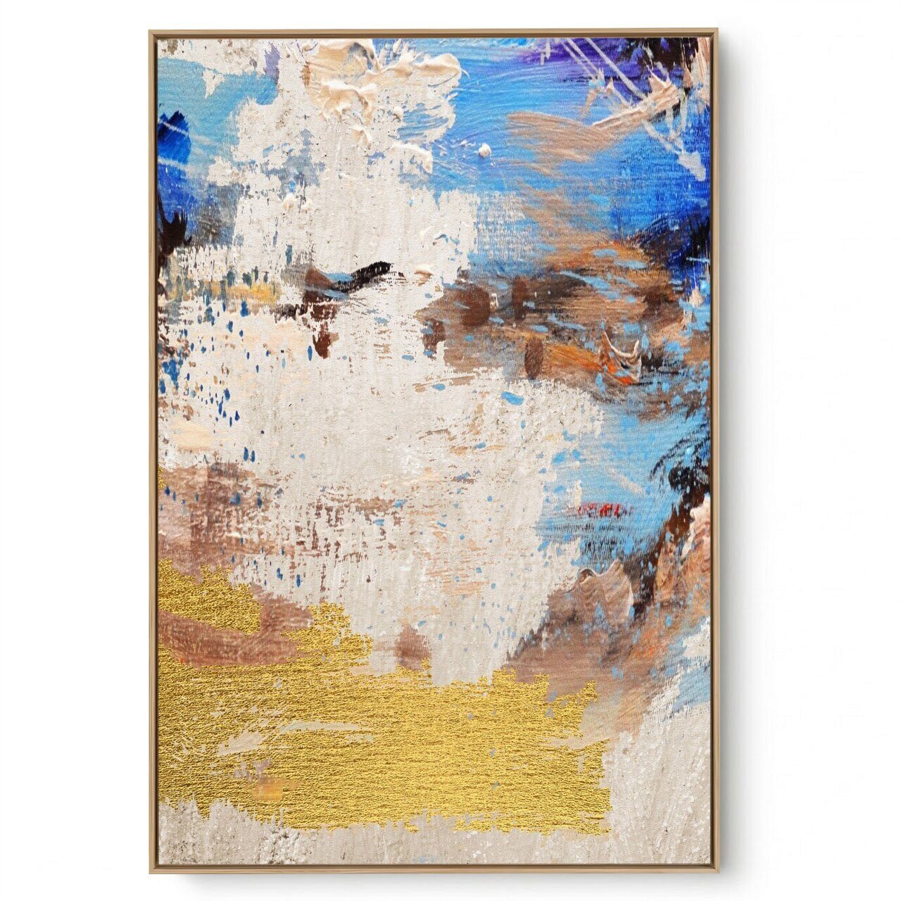 Quadro Decorativo Turquesa Vivo II