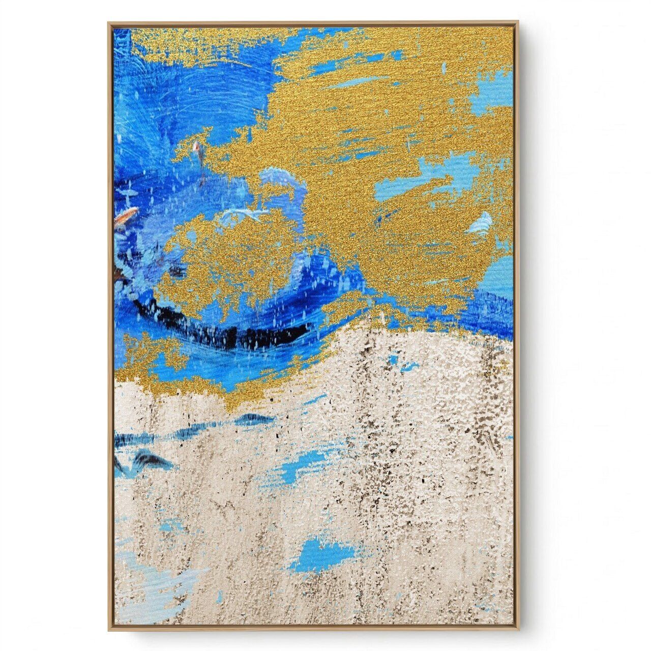Quadro Decorativo Turquesa Vivo III