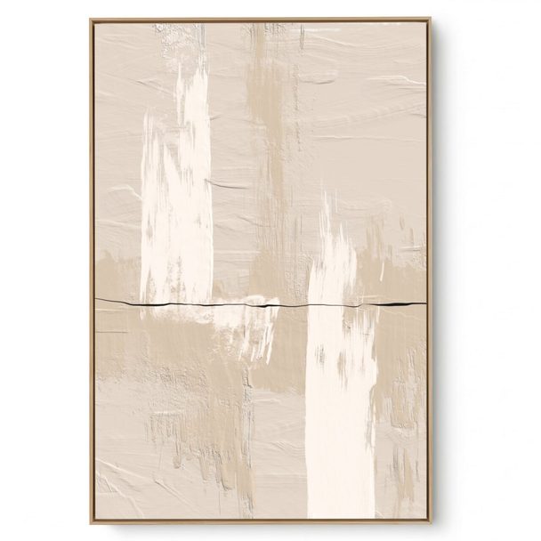 Quadro Decorativo Abstrato Tx Crema