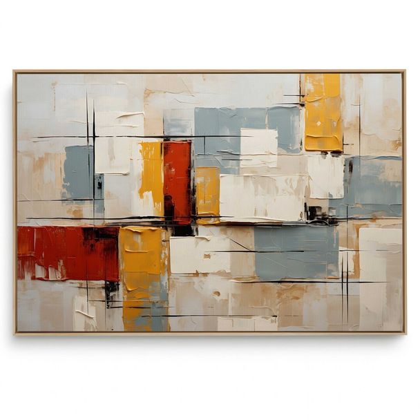 Quadro Decorativo Tex Red