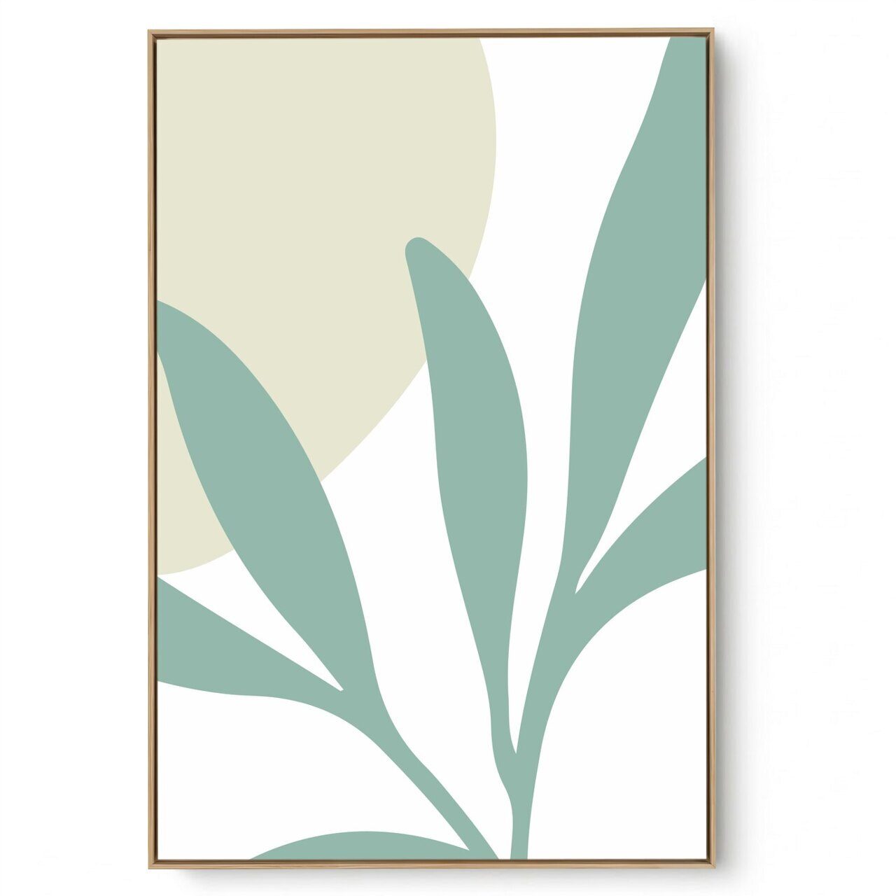 Quadro Decorativo Verde Água III