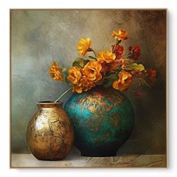 Quadro Decorativo Vaso Japonês II