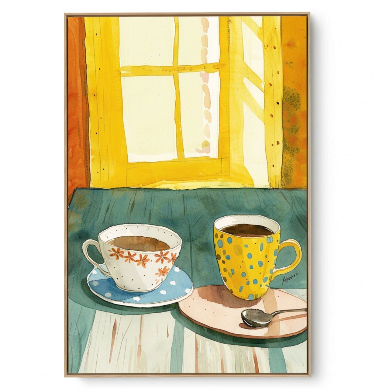 Quadro Decorativo Xícara VI
