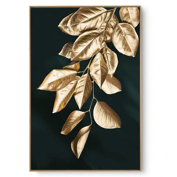 Quadro Decorativo Folha Ouro III