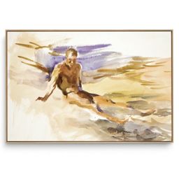 Quadro Decorativo Reprodução Pintores - John Singer - Bather 1917