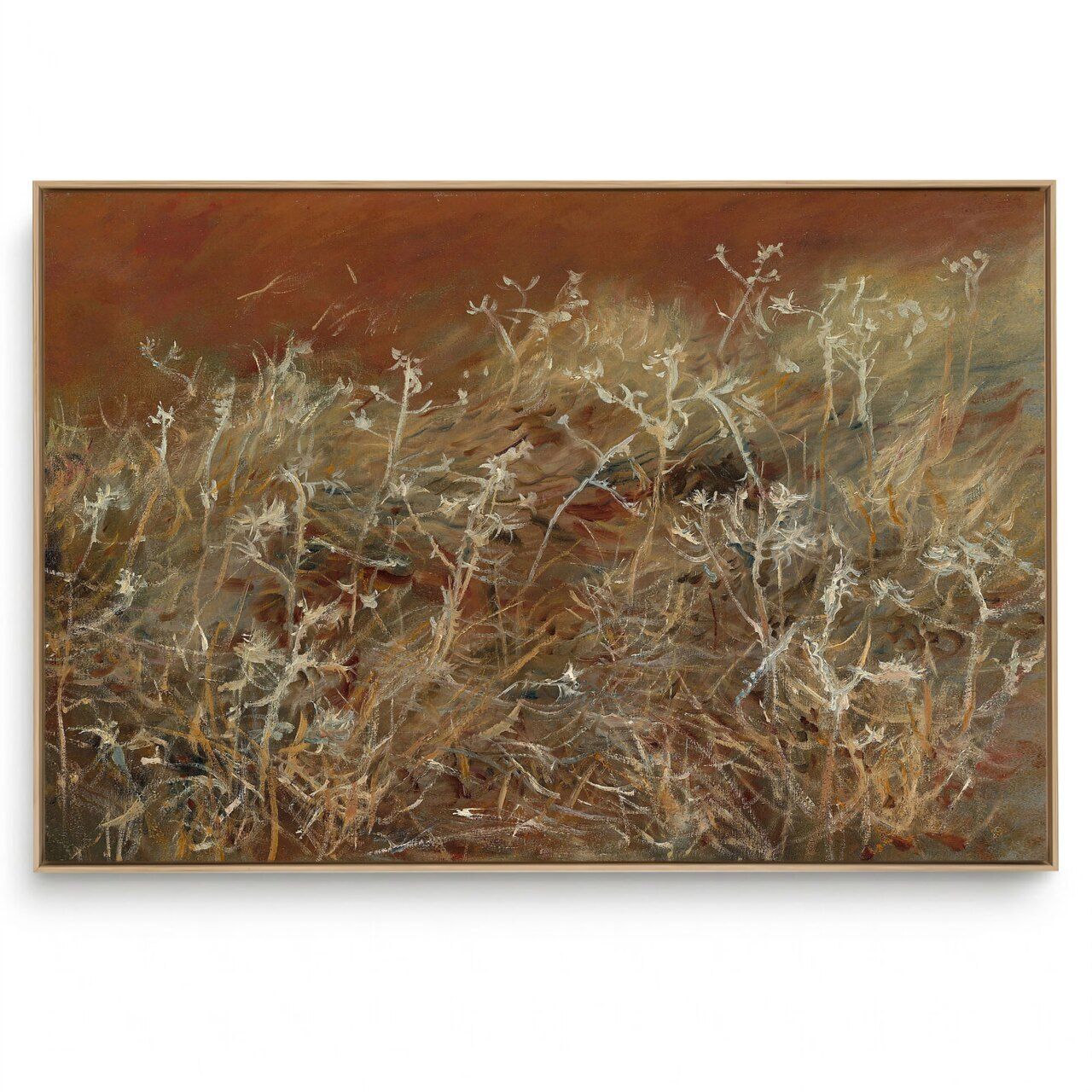  Quadro Decorativo Reprodução Pintores - John Singer - Thistles I