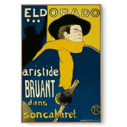 Quadro Decorativo Reprodução Pintores - Lautrec - Eldorado