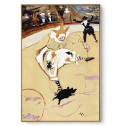 Quadro Decorativo Reprodução Pintores - Lautrec - No Circo Fernando