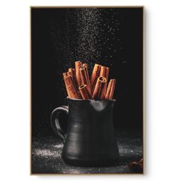 Quadro Decorativo Café Canela