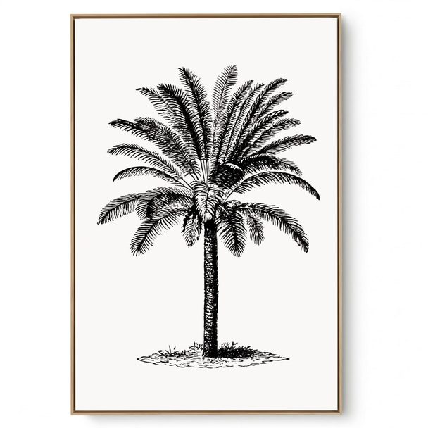 Quadro Decorativo Coqueiro Estilo
