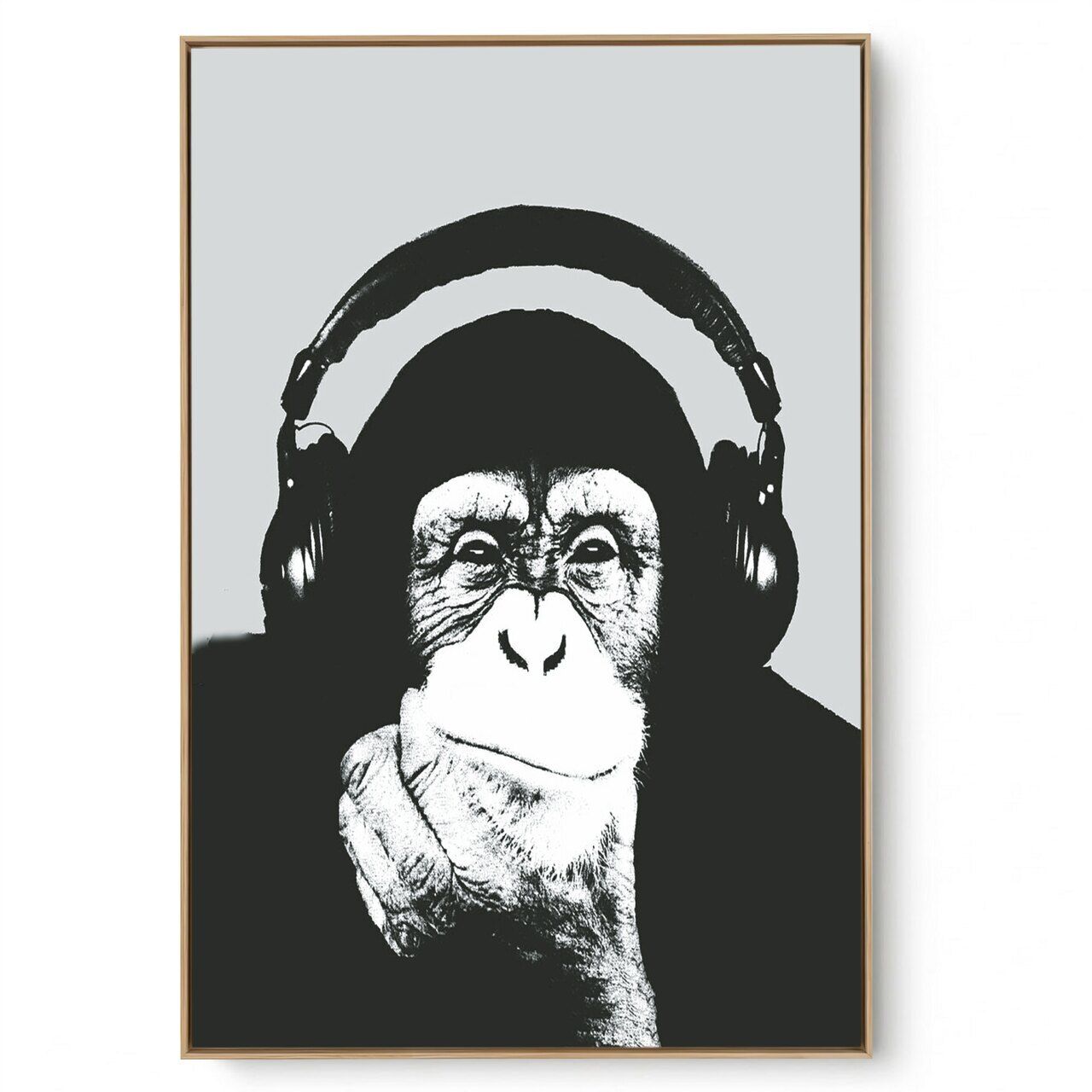 Quadro Decorativo Música  Monkey Song II
