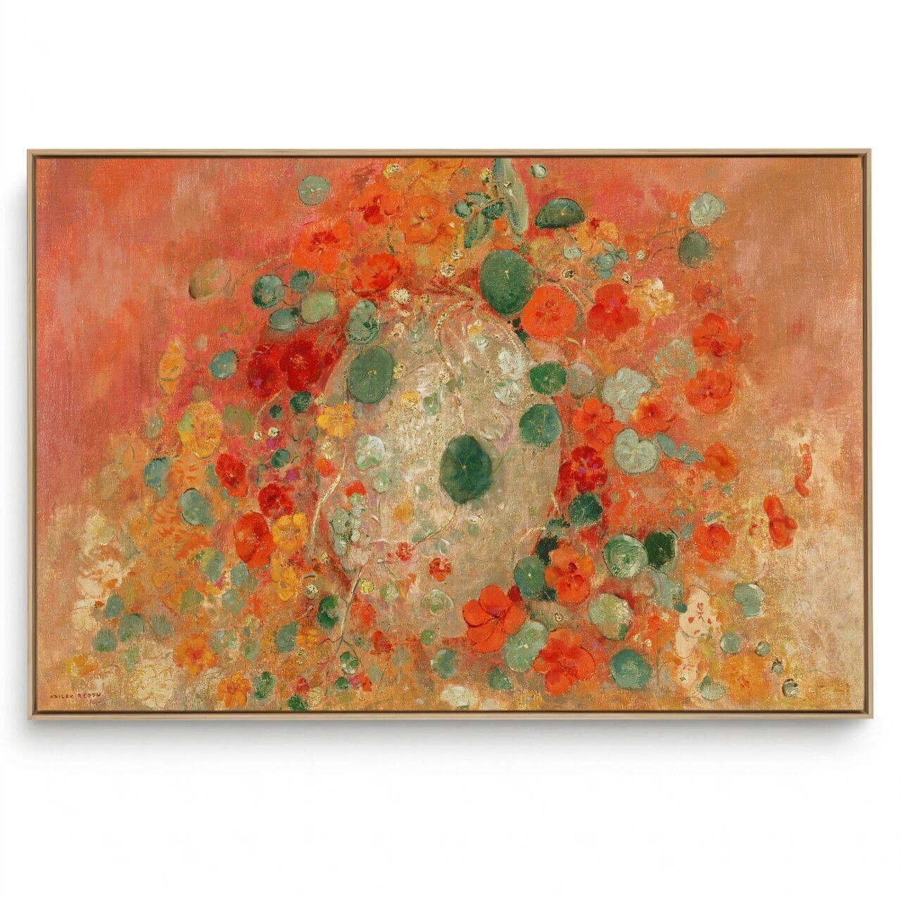 Quadro Decorativo Reprodução Pintores - Odilan Redon - Chagas 1905