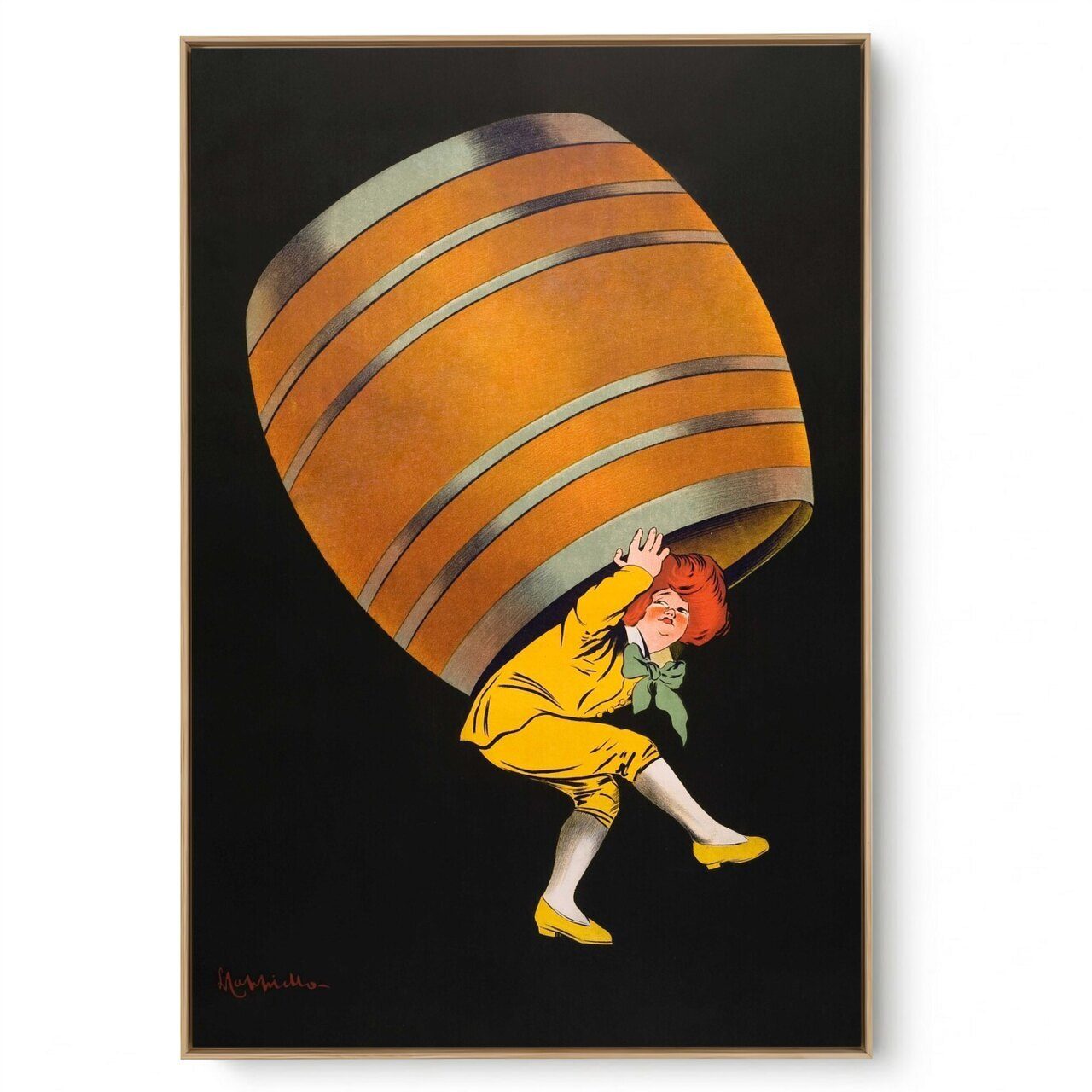 Quadro Decorativo Reprodução Pintores - Leonetto Capiello - Cognar Pellisson 1907