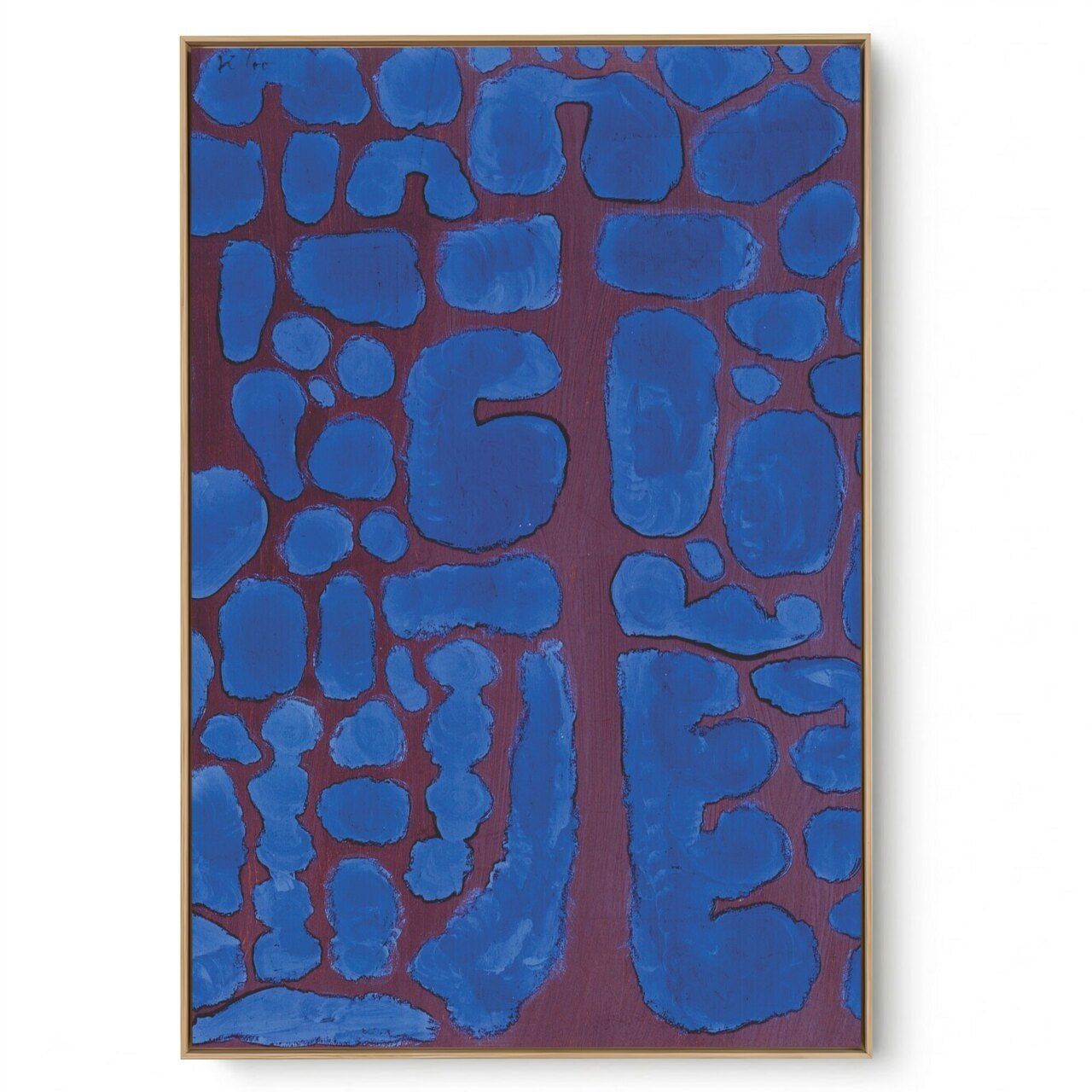 Quadro Decorativo Reprodução de Pintores -  Paul Klee - Tarde Da Noite 1937 