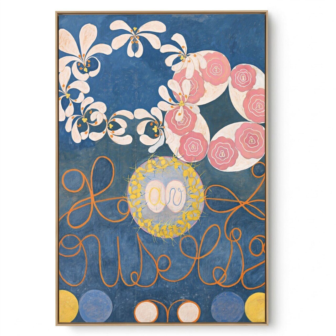 Quadro Decorativo Reprodução Hilma af Klint As 10 Maiores Infância No 1
