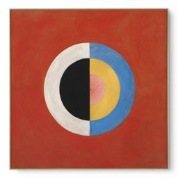 Quadro Decorativo Reprodução Hilma af Klint Cisne No 17