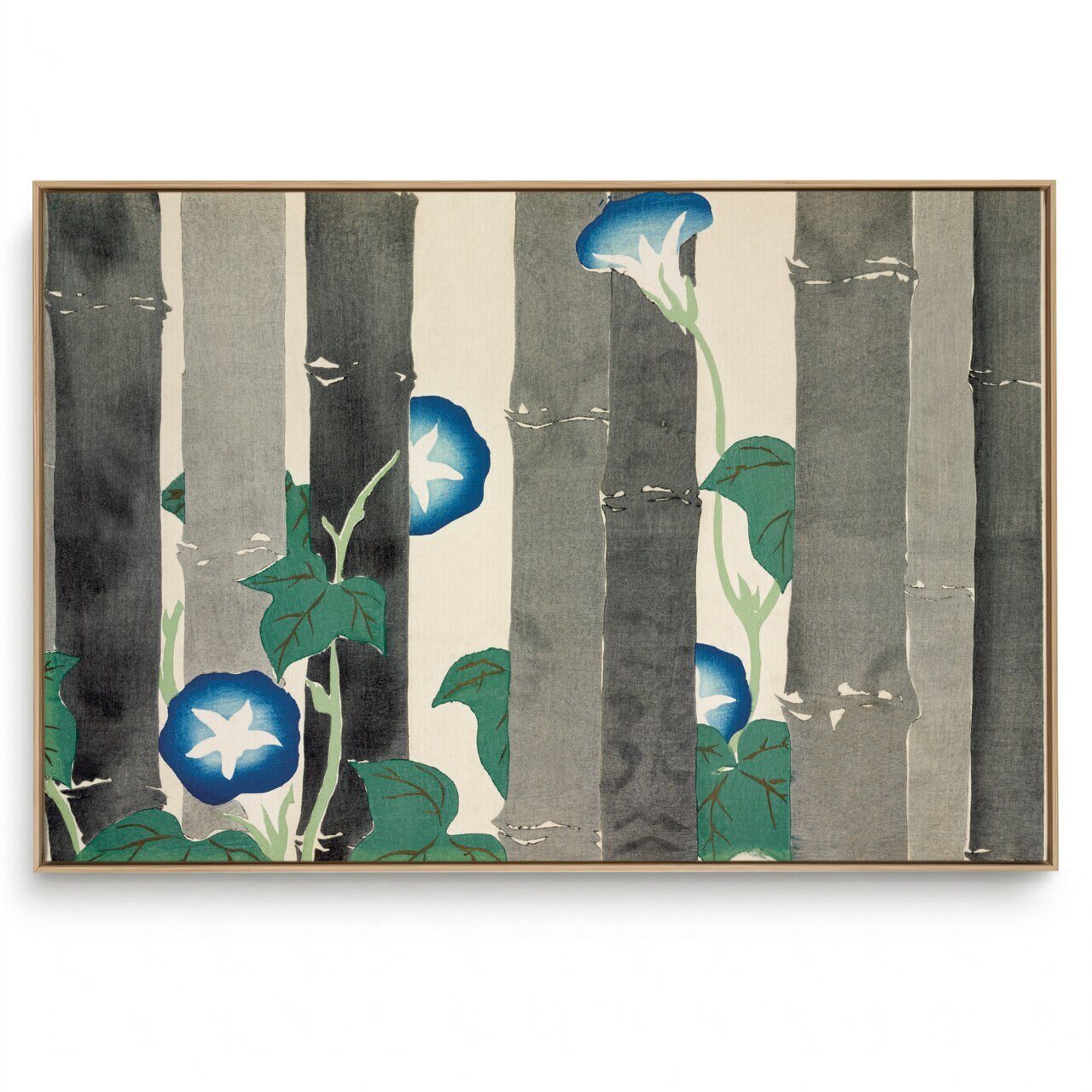 Quadro Decorativo Reprodução Pintores - Kamisaka - Glórias da Manhã