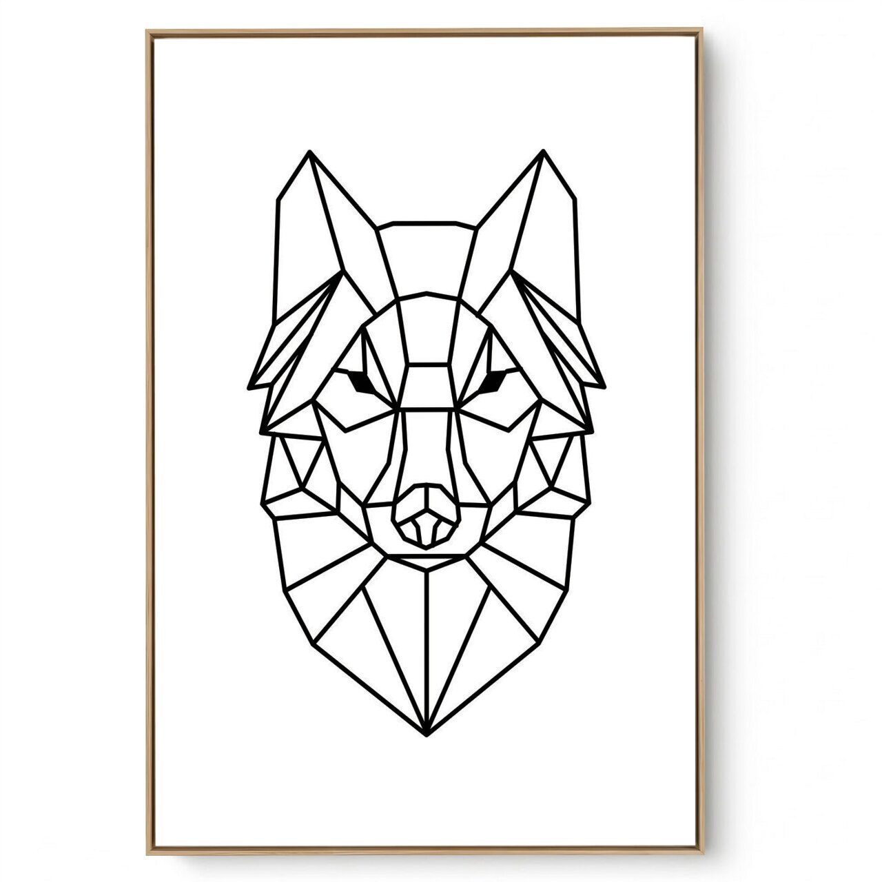 Quadro Decorativo Lobo