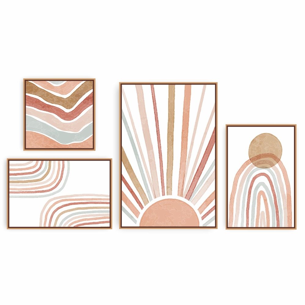 Quadro Decorativo Composição Boho 3