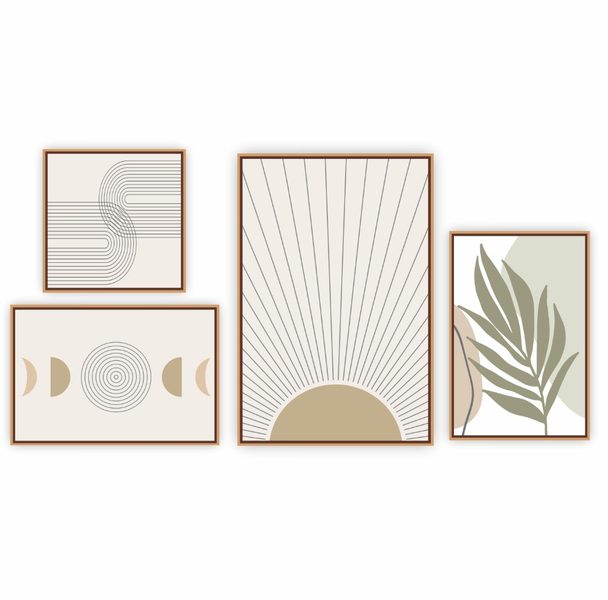 Quadro Decorativo Composição Slim