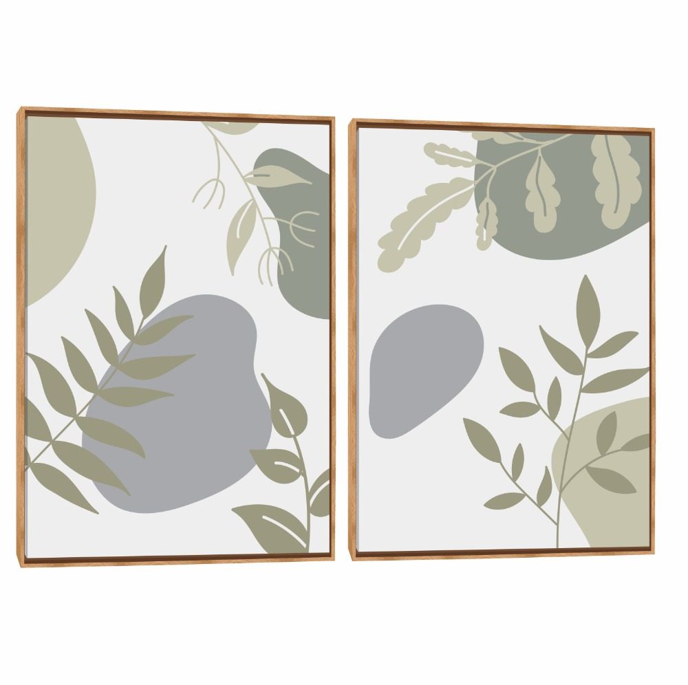 Quadro Decorativo Composição Duplo Mn21