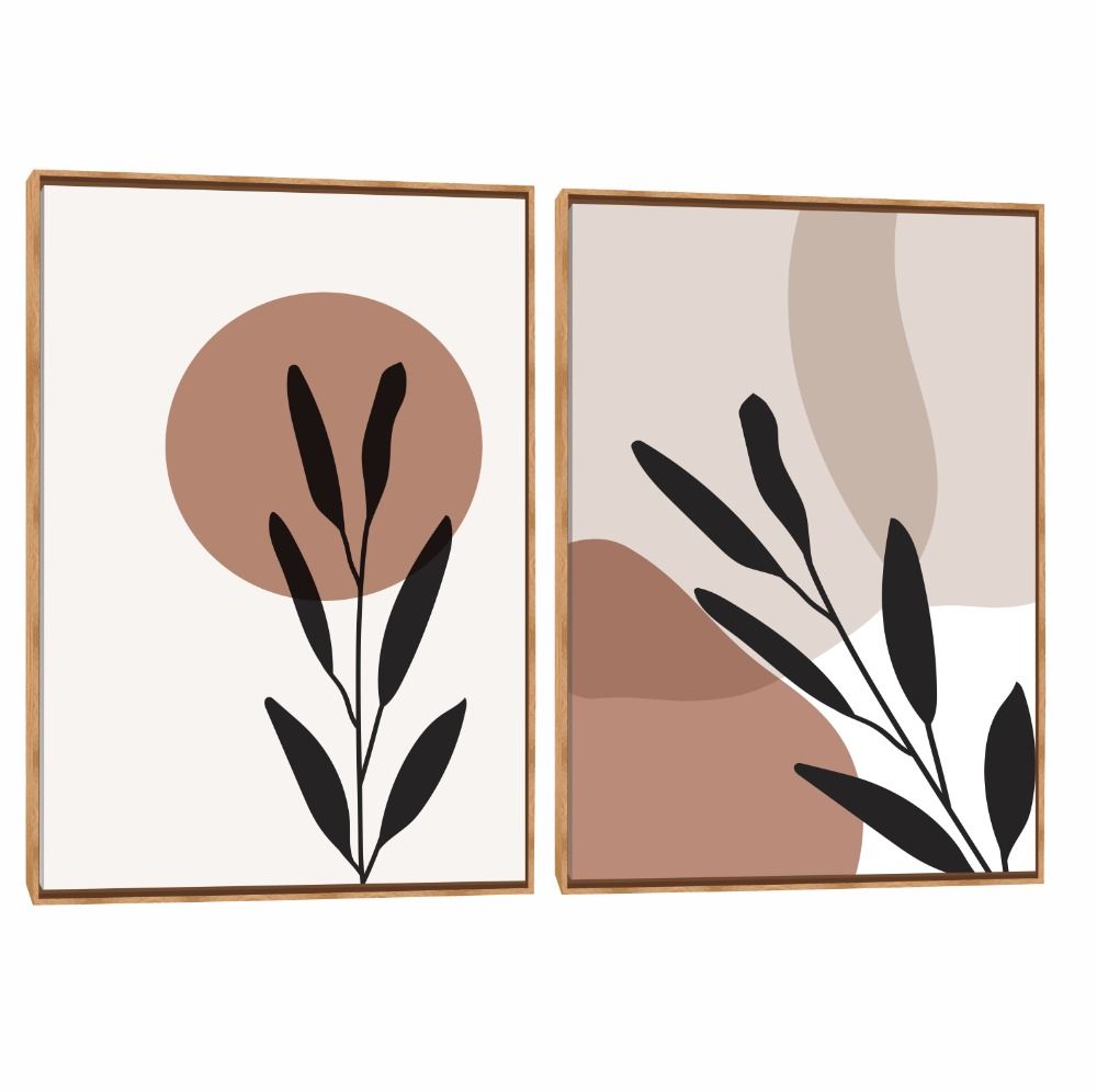 Quadro Decorativo Composição Duplo Mn14