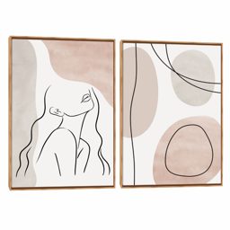 Quadro Decorativo Composição Duplo Slim