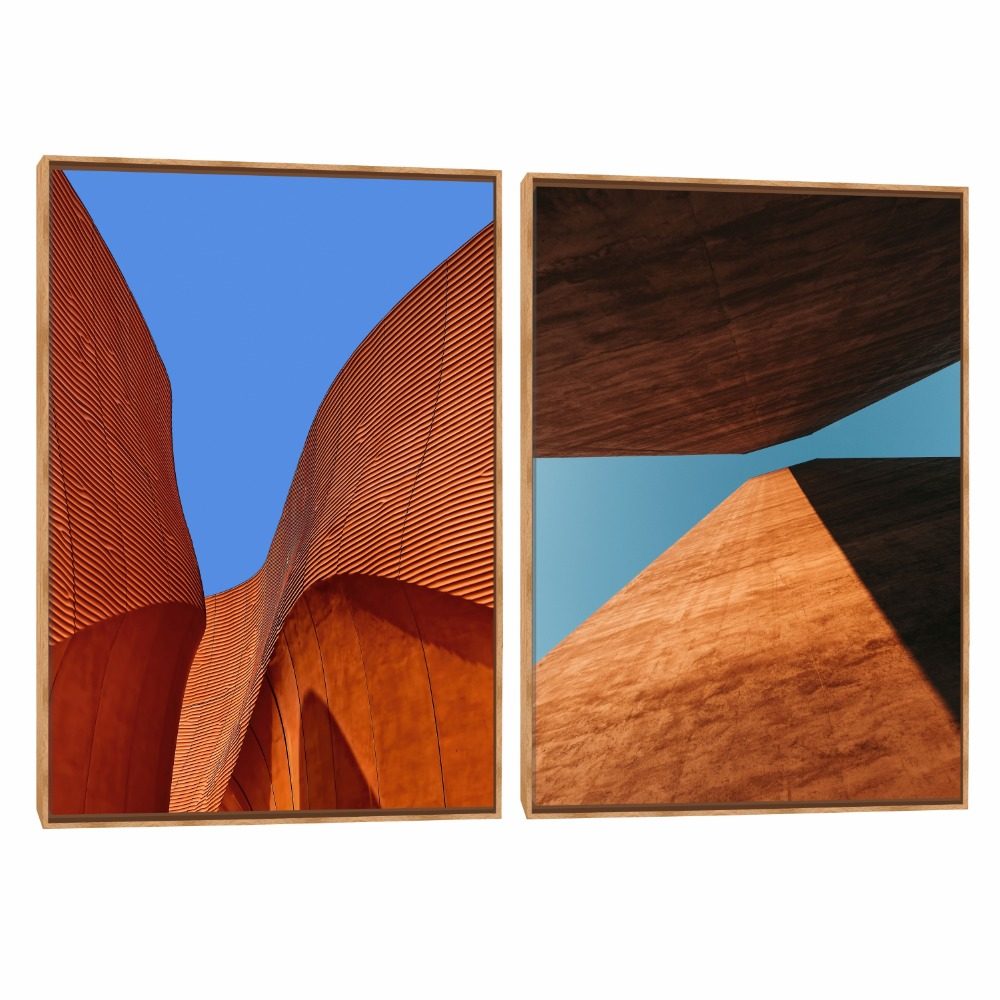 Quadro Decorativo Composição Duplo Tijolo