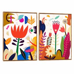 Quadro Decorativo Composição Duplo Verão BR