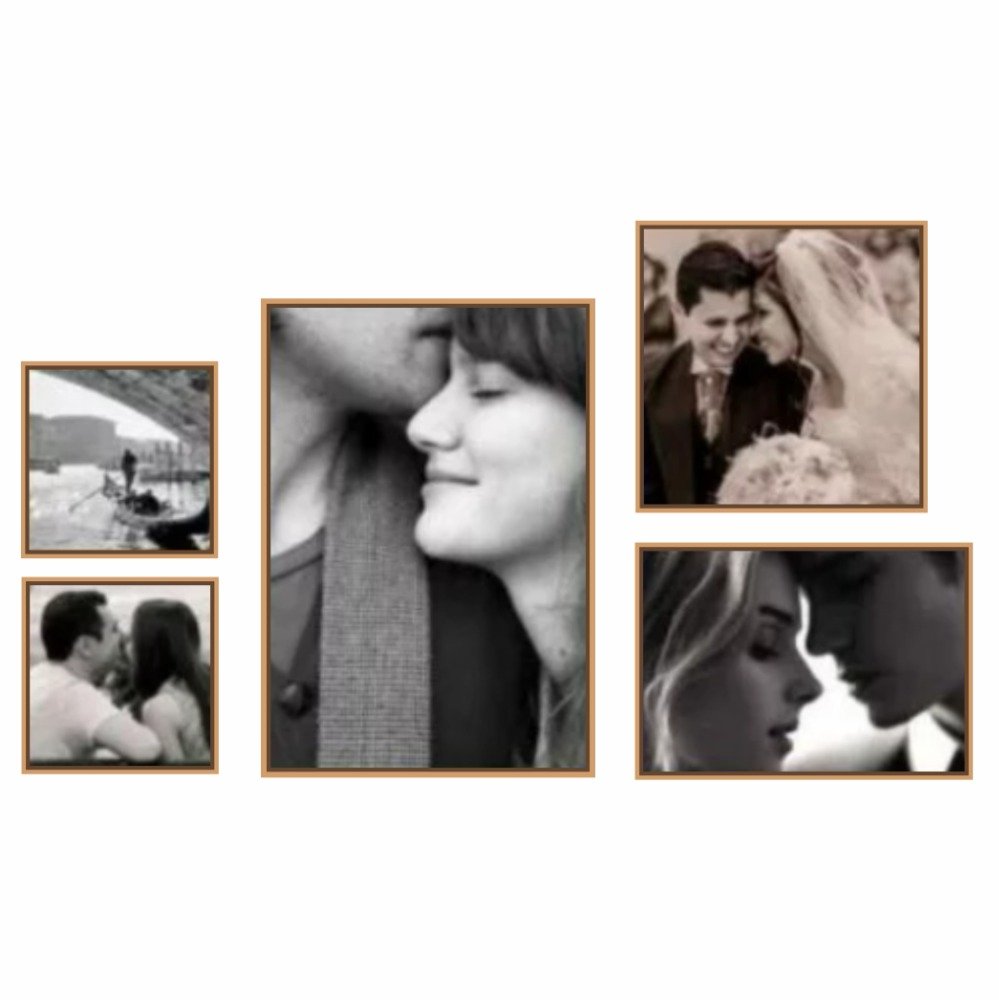Quadro Decorativo  Sua Foto Composição #3