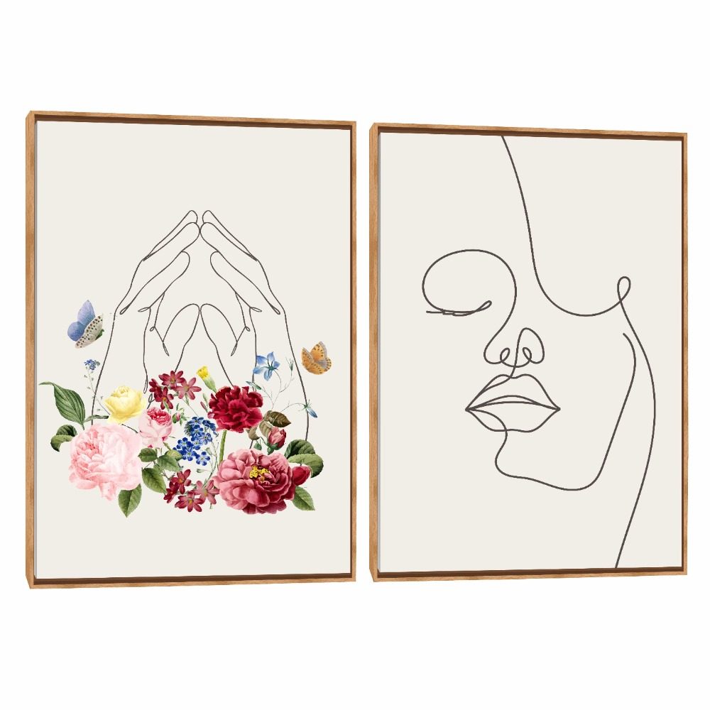 Quadro Decorativo Composição Duplo Harmonia II