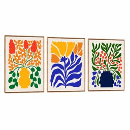 Quadro Decorativo Composição Trio Primavera II