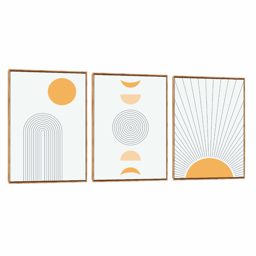Quadro Decorativo Composição Trio Solar