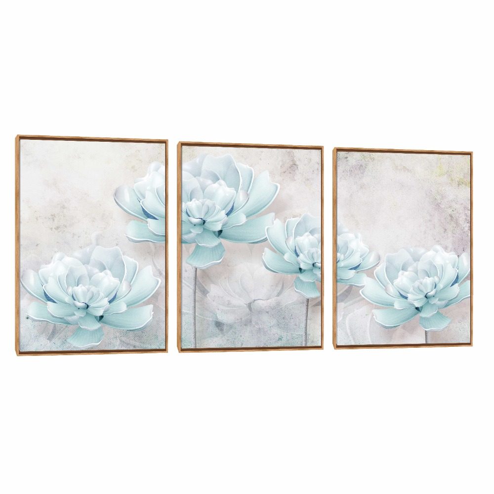 Quadro Decorativo Composição Trio Delicada
