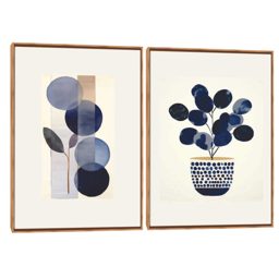 Quadro Decorativo Composição Duplo Orgânico