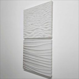Quadro Outlet - Duplo Areia 40x40cm Borda Infinita 30% Off
