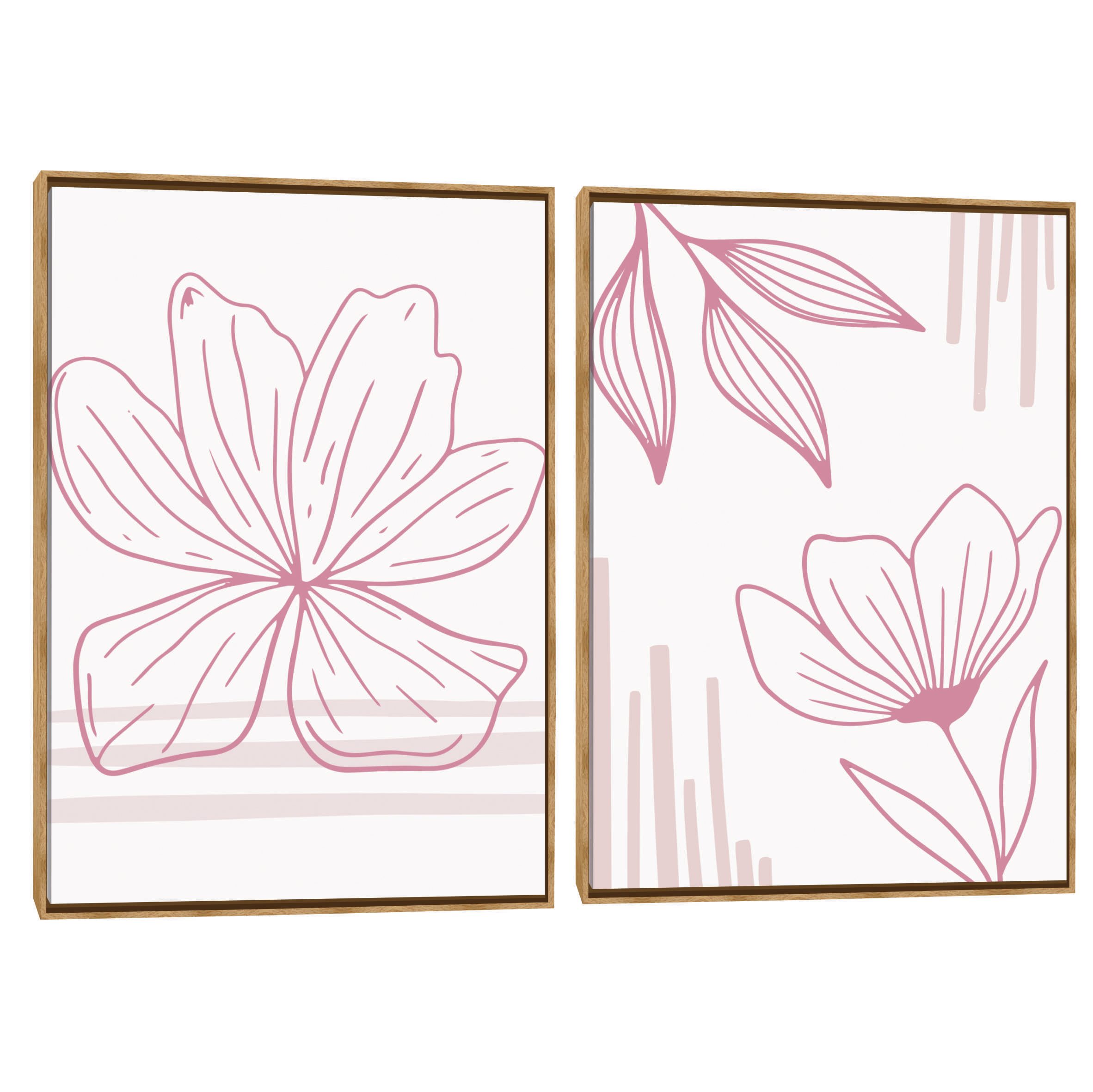 Quadro Decorativo Composição Duplo Encanto 