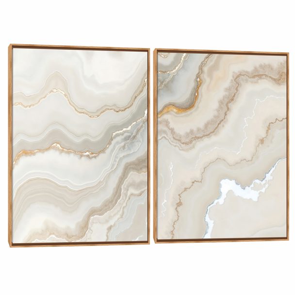 Quadro Decorativo Composição Duplo Stone