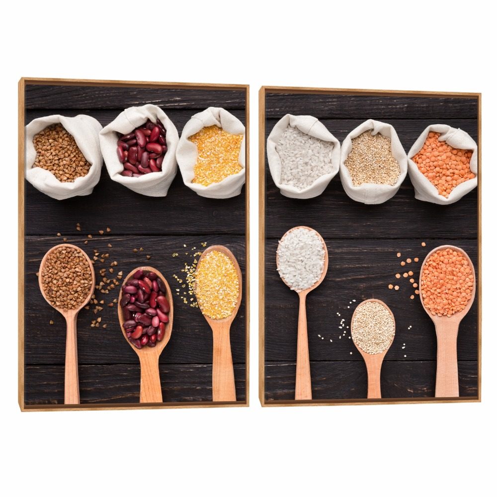 Quadro Decorativo Kit Cozinha VI 