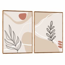 Quadro Decorativo Composição Duplo Minimalista IV